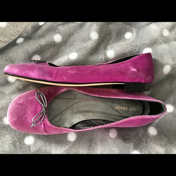 💖Host Pick💖 Kate Spade Velvet flats - Picture 5 of 10